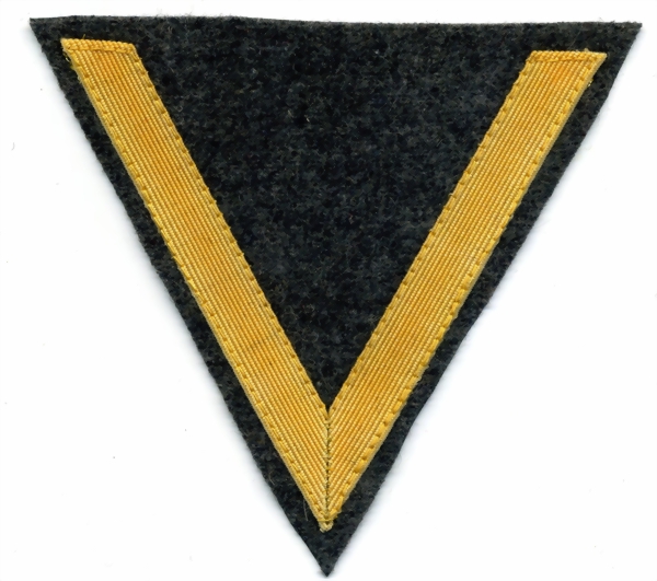 Kriegsmarine Rank Insignia Signal Gefreiter on dark blue - R.I ...